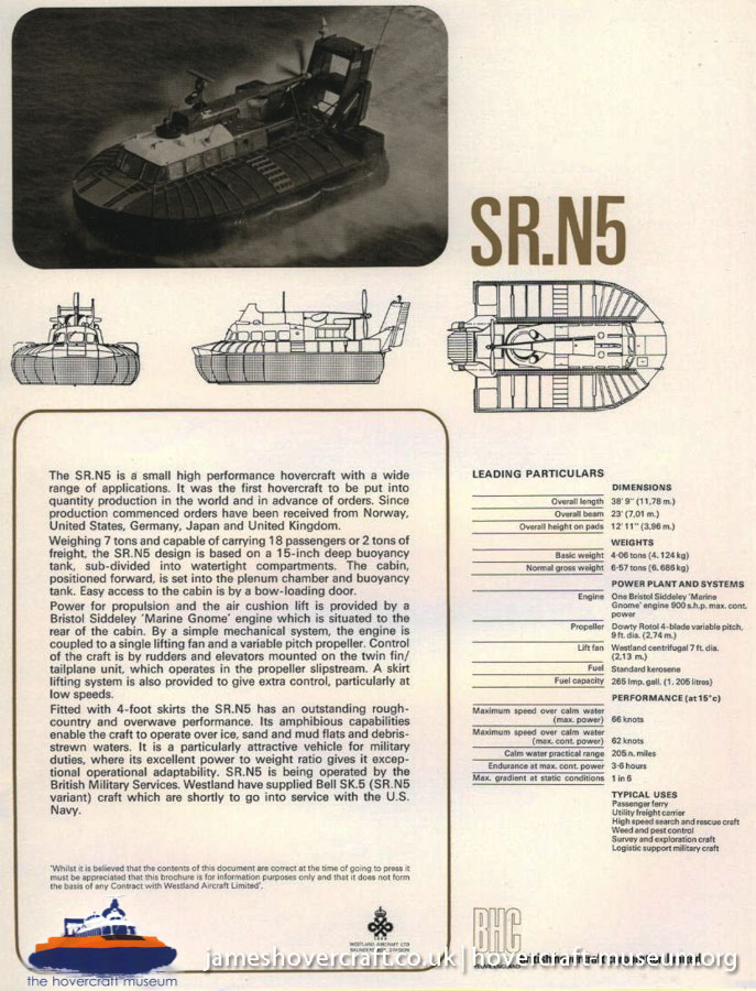 SRN5 diagrams -  (credit: The <a href='http://www.hovercraft-museum.org/' target='_blank'>Hovercraft Museum Trust</a>).